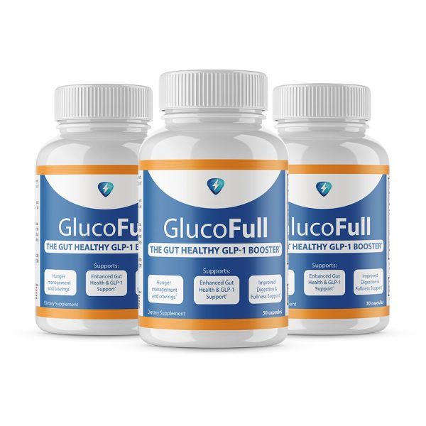 GlucoFull 30 Capsules x3 bottles